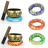 Max Handmade Tibetan Nepal Singing Bowl Cushion for Meditation Parts 14cm - Aladdin Shoppers