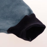 Max Heavy Duty Cowhide Leather Welding Protective Split Sleeves For Arms Blue - Aladdin Shoppers