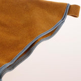 Max Heavy Duty Cowhide Leather Welding Protective Split Sleeves For Arms Yellow - Aladdin Shoppers