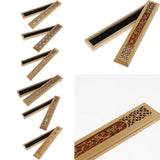 Max Hollow Bamboo Incense Stick Burner Wooden Censer for Home Decor Style-1 - Aladdin Shoppers