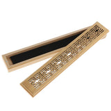 Max Hollow Bamboo Incense Stick Burner Wooden Censer for Home Decor Style-1 - Aladdin Shoppers