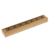 Max Hollow Bamboo Incense Stick Burner Wooden Censer for Home Decor Style-1 - Aladdin Shoppers