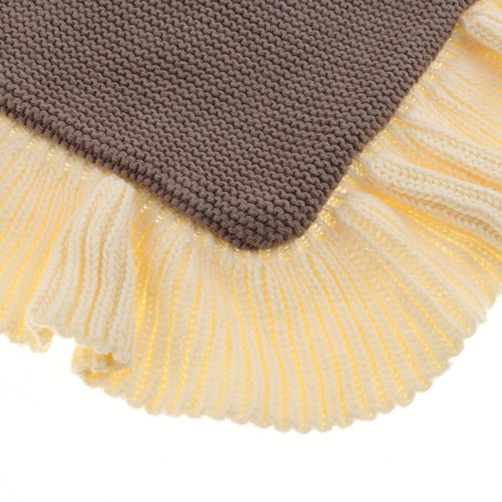 Max Home Decoration Pillow Case Soft Comfortable Cushion Cover for Sofa Couch Brown - Aladdin Shoppers
