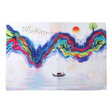 Max Home Decorator Area Rug Mountains and Waters Painting Floor Rug Carpet 01 - Aladdin Shoppers