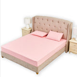 Max Hypoallergenic Zipped Mattress Protector Cover Pink - 200x200cm - Aladdin Shoppers