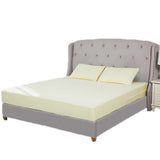 Max Hypoallergenic Zipped Mattress Protector Cover Yellow - 150x200cm - Aladdin Shoppers