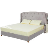 Max Hypoallergenic Zipped Mattress Protector Cover Yellow - 180x200cm - Aladdin Shoppers