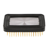 Max Ikebana Kenzan Flower Frog with Sturdy Rubber Base #1 2.5 Inch Brass - Aladdin Shoppers