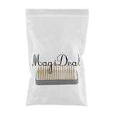 Max Ikebana Kenzan Flower Frog with Sturdy Rubber Base #1 2.5 Inch Brass - Aladdin Shoppers