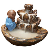 Max Incense Burner Backflow Mountain Lotus Buddha Lotus Meditation - Aladdin Shoppers