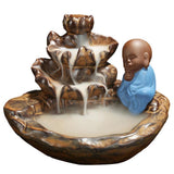 Max Incense Burner Backflow Mountain Lotus Buddha Lotus Meditation - Aladdin Shoppers