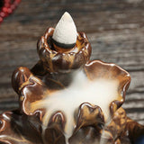 Max Incense Burner Backflow Mountain Lotus Buddha Lotus Meditation - Aladdin Shoppers