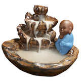 Max Incense Burner Backflow Mountain Lotus Buddha Lotus Meditation - Aladdin Shoppers