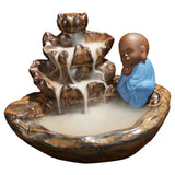 Max Incense Burner Backflow Mountain Lotus Buddha Lotus Meditation - Aladdin Shoppers