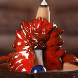 Max Incense Censer Lotus Burners Can Office Decor Viewing Stick 128X128X75mm - Aladdin Shoppers