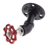 Max Industrial Iron Pipe Wall Mounted Coat Robe Hook Heavy Duty Hanger Hook B - Aladdin Shoppers