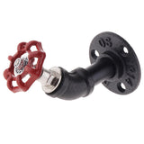 Max Industrial Iron Pipe Wall Mounted Coat Robe Hook Heavy Duty Hanger Hook B - Aladdin Shoppers
