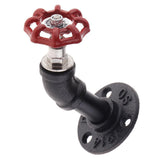 Max Industrial Iron Pipe Wall Mounted Coat Robe Hook Heavy Duty Hanger Hook B - Aladdin Shoppers