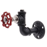 Max Industrial Iron Pipe Wall Mounted Coat Robe Hook Heavy Duty Hanger Hook C - Aladdin Shoppers
