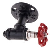 Max Industrial Iron Pipe Wall Mounted Coat Robe Hook Heavy Duty Hanger Hook D - Aladdin Shoppers
