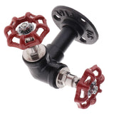 Max Industrial Iron Pipe Wall Mounted Coat Robe Hook Heavy Duty Hanger Hook F - Aladdin Shoppers