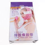 Max Inflatable Facial Shaper Belt V Line Slimming Strap Chin Cheek Lift Up Black - Aladdin Shoppers