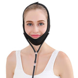 Max Inflatable Facial Shaper Belt V Line Slimming Strap Chin Cheek Lift Up Black - Aladdin Shoppers