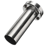 Max Insert Removable Stainless Steel Round Exhaust Tip Silencer Muffler 3.5 inch - Aladdin Shoppers