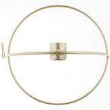 Max Iron Geometric Candlestick Candle Holders Centerpiece Decor Gold-Dia.19cm - Aladdin Shoppers