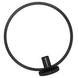 Max Iron Geometric Candlestick Decorative Candle Holders Centerpiece Black-S - Aladdin Shoppers