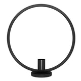 Max Iron Geometric Candlestick Decorative Candle Holders Centerpiece Black-S - Aladdin Shoppers