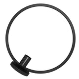 Max Iron Geometric Candlestick Decorative Candle Holders Centerpiece Black-S - Aladdin Shoppers