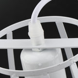 Max Iron Geometric Chandelier Metal Vintage Contemporary Lighting Cylinder - Aladdin Shoppers