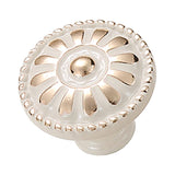 Max Ivory White Zinc Alloy Door Handle Cabinet Cupboard Dresser Knob Handle 25mm - Aladdin Shoppers