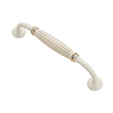 Max Ivory White Zinc Alloy Kitchen Door Knob Cabinet Cupboard Pull 128mm - Aladdin Shoppers