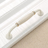 Max Ivory White Zinc Alloy Kitchen Door Knob Cabinet Cupboard Pull 128mm - Aladdin Shoppers