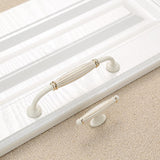 Max Ivory White Zinc Alloy Kitchen Door Knob Cabinet Cupboard Pull 128mm - Aladdin Shoppers