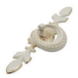 Max Ivory White Zinc Alloy Kitchen Door Knob Cabinet Ring Pulls 118x49x22mm - Aladdin Shoppers