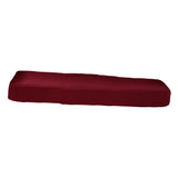 Max Jacquard Polyester Spandex Sofa Seat Cushion Loveseat Cushion - Wine Red