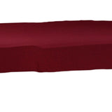 Max Jacquard Polyester Spandex Sofa Seat Cushion Loveseat Cushion - Wine Red - Aladdin Shoppers