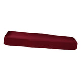 Max Jacquard Polyester Spandex Sofa Seat Cushion Loveseat Cushion - Wine Red - Aladdin Shoppers