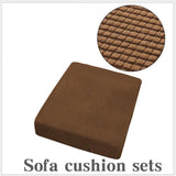 Max Jacquard Stretch Sofa Couch Chair Seat Cushion Slipcover Coffee-2 Seater - Aladdin Shoppers