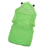 Max Kids Foldable Sofa Chair Children Cartoon Lounger Bed Slipcover Green Frog - Aladdin Shoppers