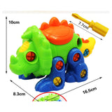 Max Kids Puzzle Educational Toys Disassembly Assembly Cartoon stegosaurus - Aladdin Shoppers