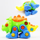 Max Kids Puzzle Educational Toys Disassembly Assembly Cartoon stegosaurus - Aladdin Shoppers