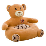 Max Kids Sofa Seat Cover Armchair Animal Shape Baby Bean Bag Cover Bear - Aladdin Shoppers