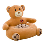 Max Kids Sofa Seat Cover Armchair Animal Shape Baby Bean Bag Cover Bear - Aladdin Shoppers