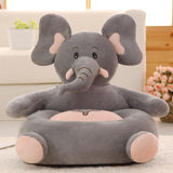 Max Kids Sofa Seat Cover Armchair Animal Shape Baby Bean Bag Cover Elephant - Aladdin Shoppers