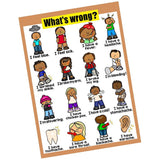 Max Kids Toddlers earning Poster Preschool Educational Wall Posters Disease - Aladdin Shoppers