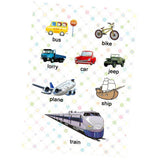 Max Kids Toddlers earning Poster Preschool Educational Wall Posters Transport_2 - Aladdin Shoppers